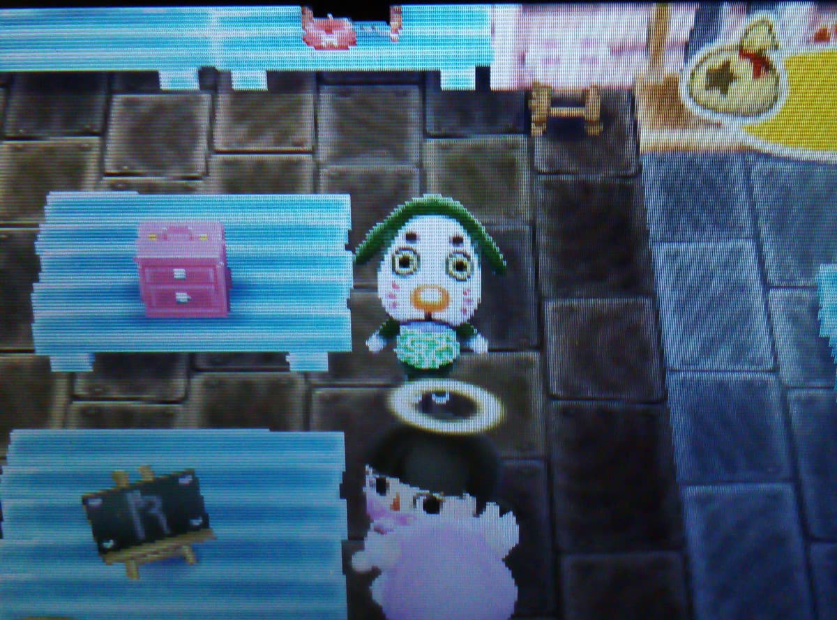 Sono tornata su animal crossing, ed ho incontrato questo abitante, ma ditemi sono l'unica che ci vede un cane Joker? 