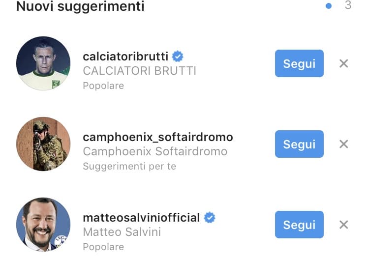 Salvini che sguardo