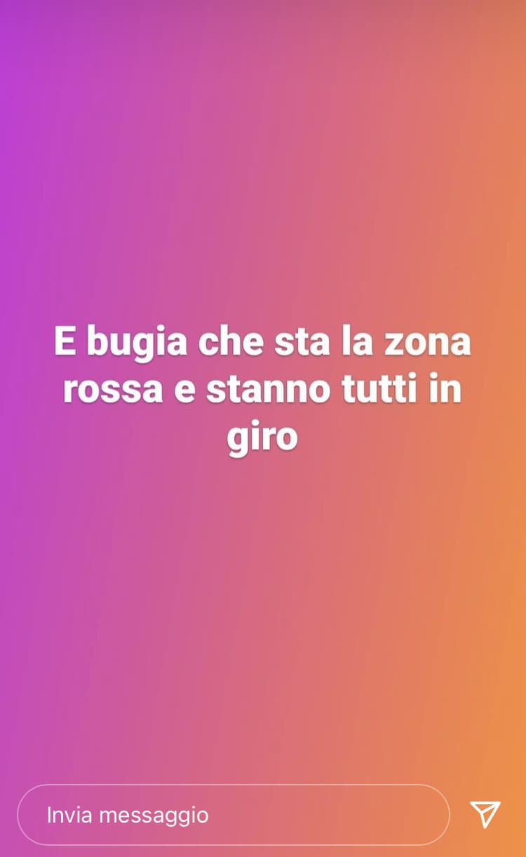 Perché stiamo ancora in lockdown???
Per questi elementi che devono anche curarsi con la grammatica ,hanno pure il coraggio di mettere le storie 