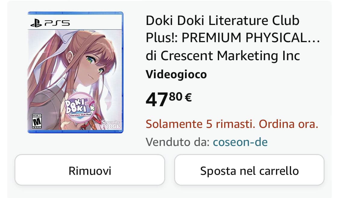 Volevo prenderlo perché tipo si costa tanto però ci sono un sacco di contenuti extra tipo delle miniature dei personaggi mlmlml però costa comunque tanto quindi pensavo di aspettare uno sconto.