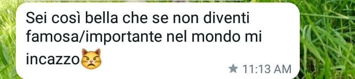 Va bene tesoro mio, lo diventerò per te 😽 AHAHA Madonna quanto è cute aaaaaaaaaaaaaaaaaaaaaaaahhhhhh 