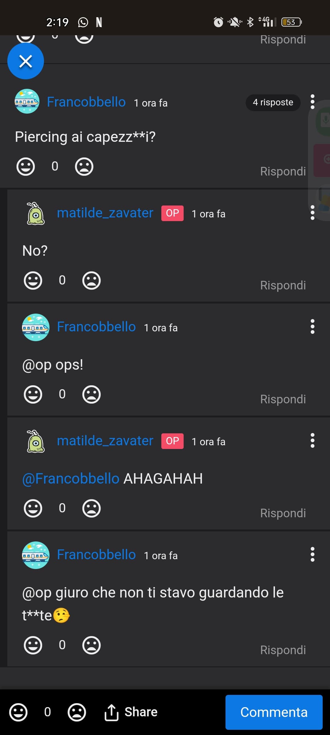 Raga sto sito è veramente imbarazzante