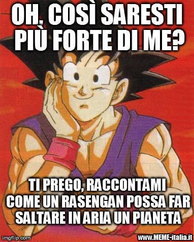 Secondo voi chi vincerebbe tra Goku e Naruto? 