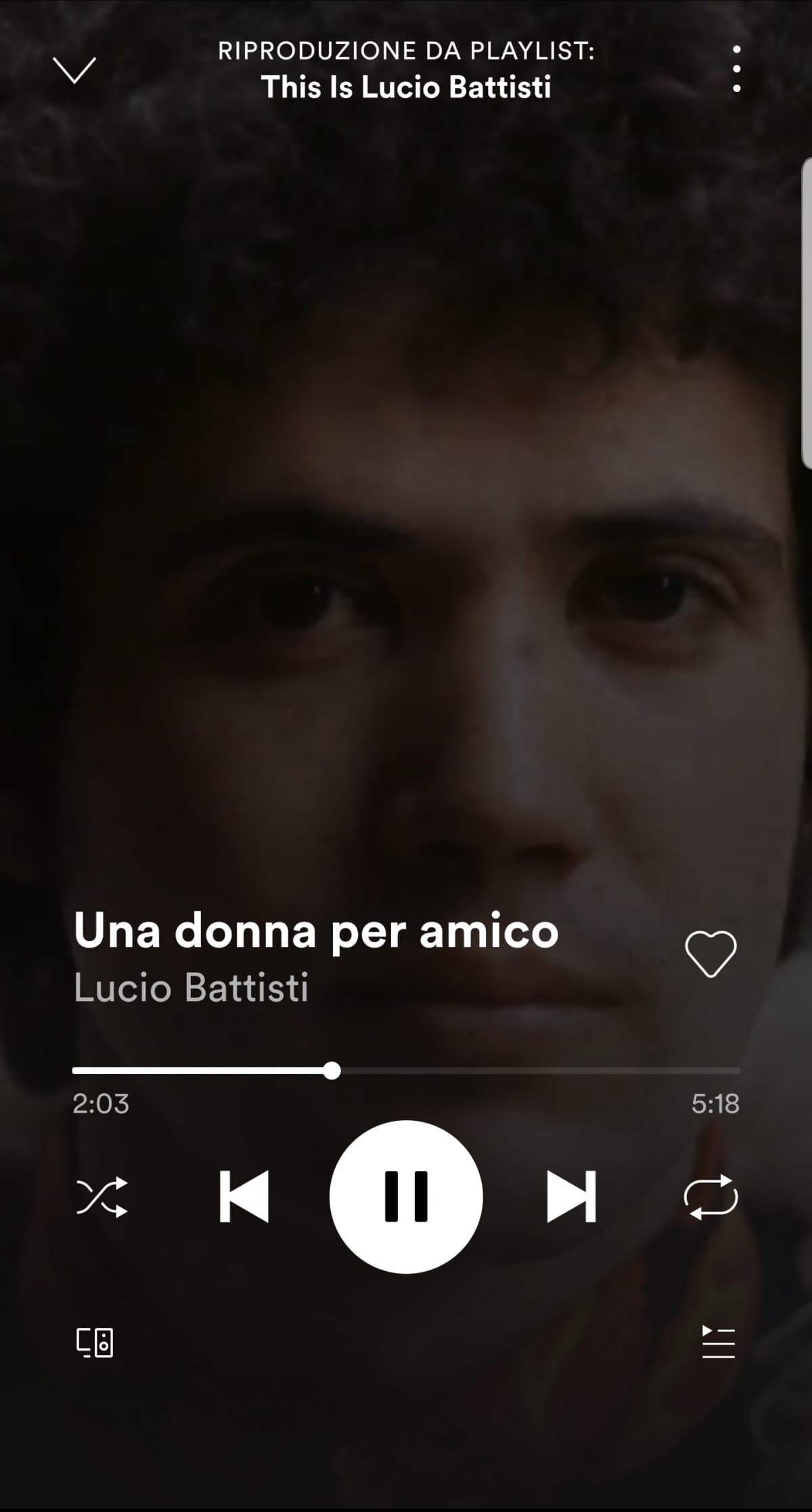 E comunque Battisti è meglio di De André... va detto