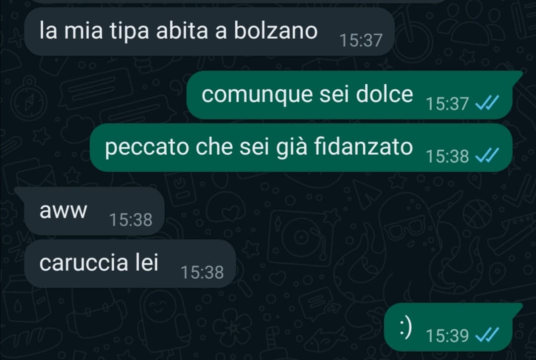 io che ci provo con i tipi fidanzati 