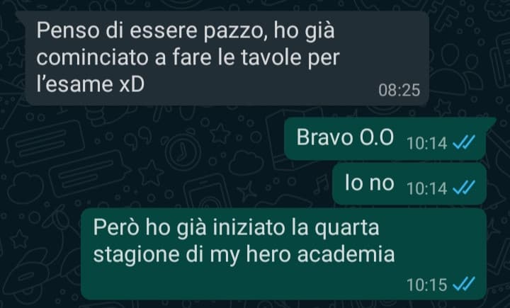 I miei amici vs io- sottili differenze 