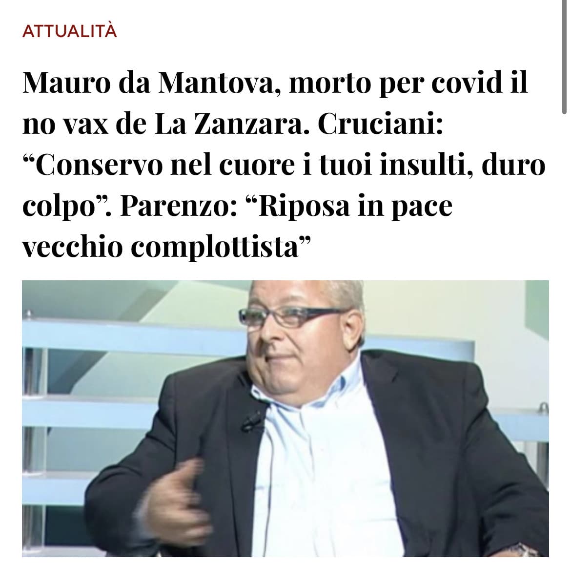 Non mi dispiace