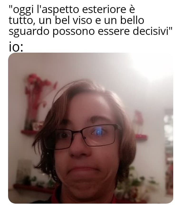 Quando sei brutto come la fame