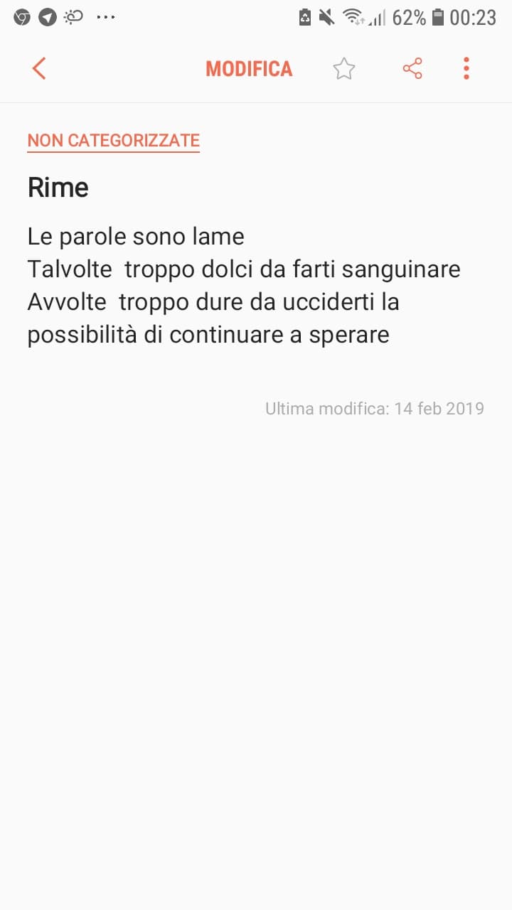 Buttando giù qualche rima  che nessuno si inculerà