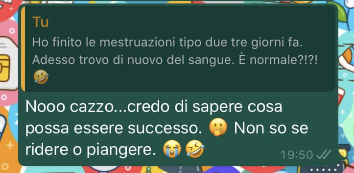 FORSE HO CAPITO COS’È SUCCESSO...