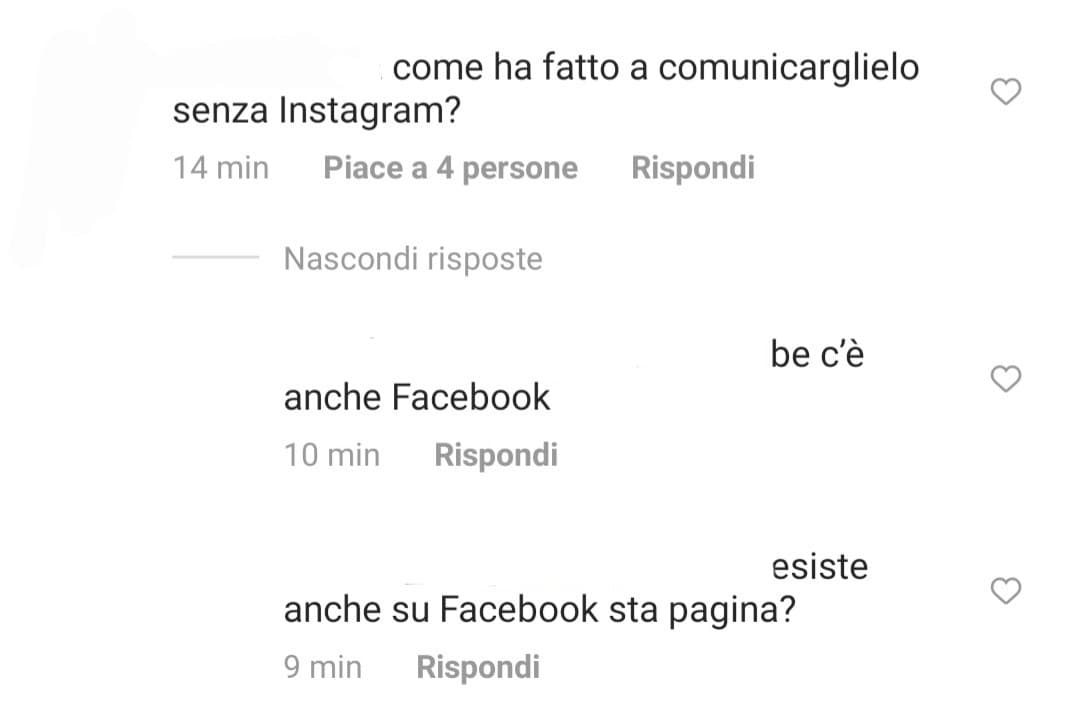 Su insta è stato pubblicato un segreto dove una ragazza dice che non ha instagram perché non le piacciono i social, e nei commenti ho trovato questo...chi glielo dice dell'esistenza di sto sito?