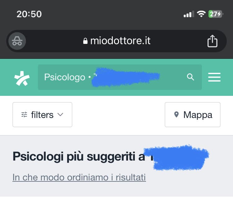 troppe volte ho aperto questo sito mai ho avuto il coraggio di prendere un appuntamento. 