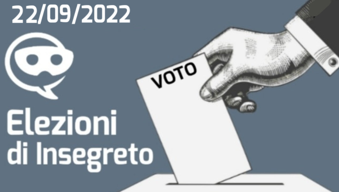 INIZIANO LE ELEZIONI DI INSEGRETO - ANDATE A VOTARE!