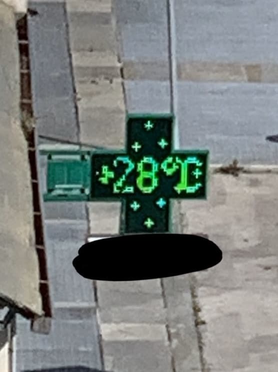 No ok 28 gradi il 24 aprile, il 24 luglio quanti ne avremo? 82? 😭