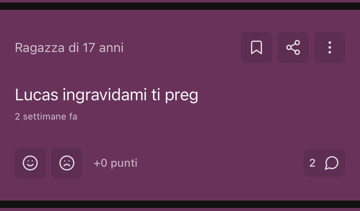 Ho cercato il mio nome e mi sento MOLESTATO, ma dove cazzo sono ste ragazze ora che scrivo che sono triste e piango ahhHa 