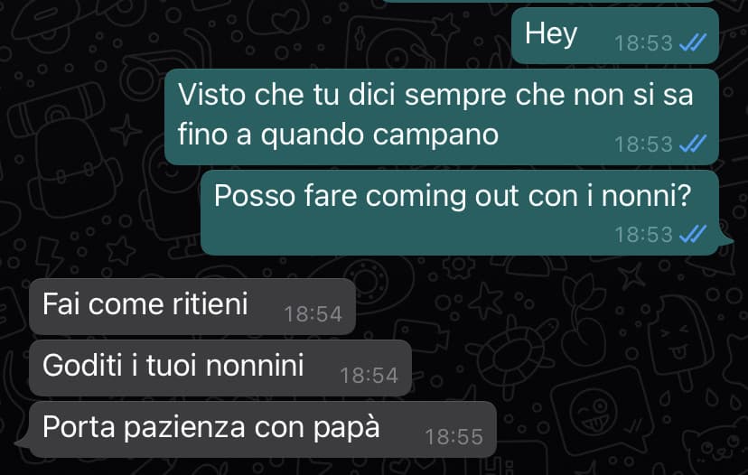 Siamo sicuri che questa sia mia madre?! ?