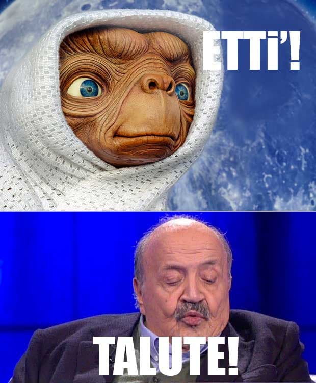 Il raffreddore di E.T.