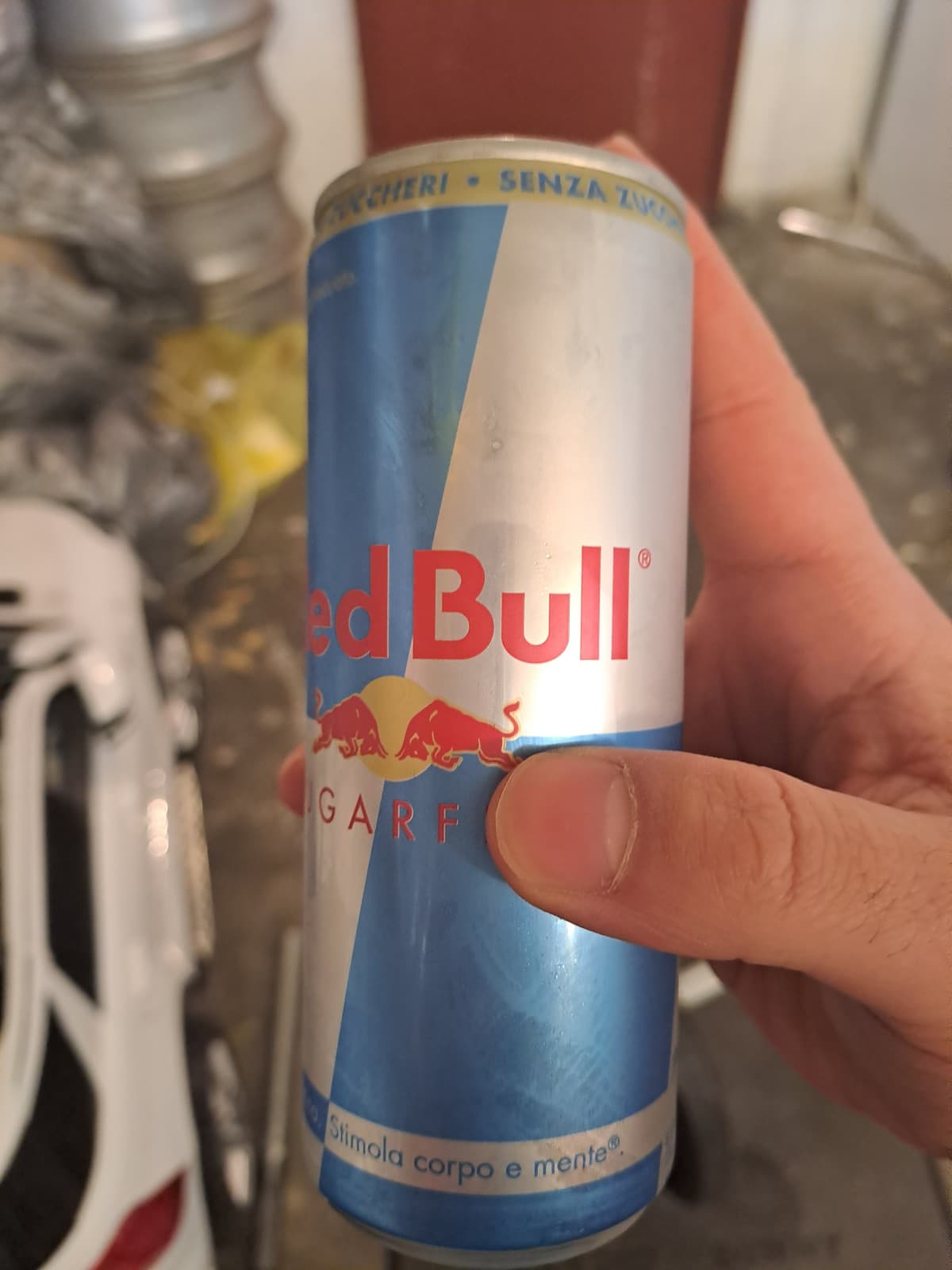 Nà bella red bull come pre workout per ricaricarmi