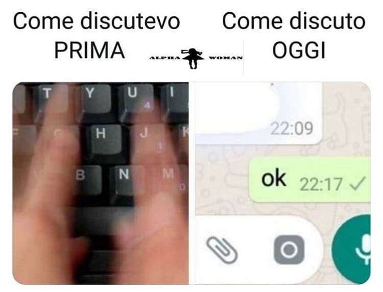 Ok, va bene, hai ragione.