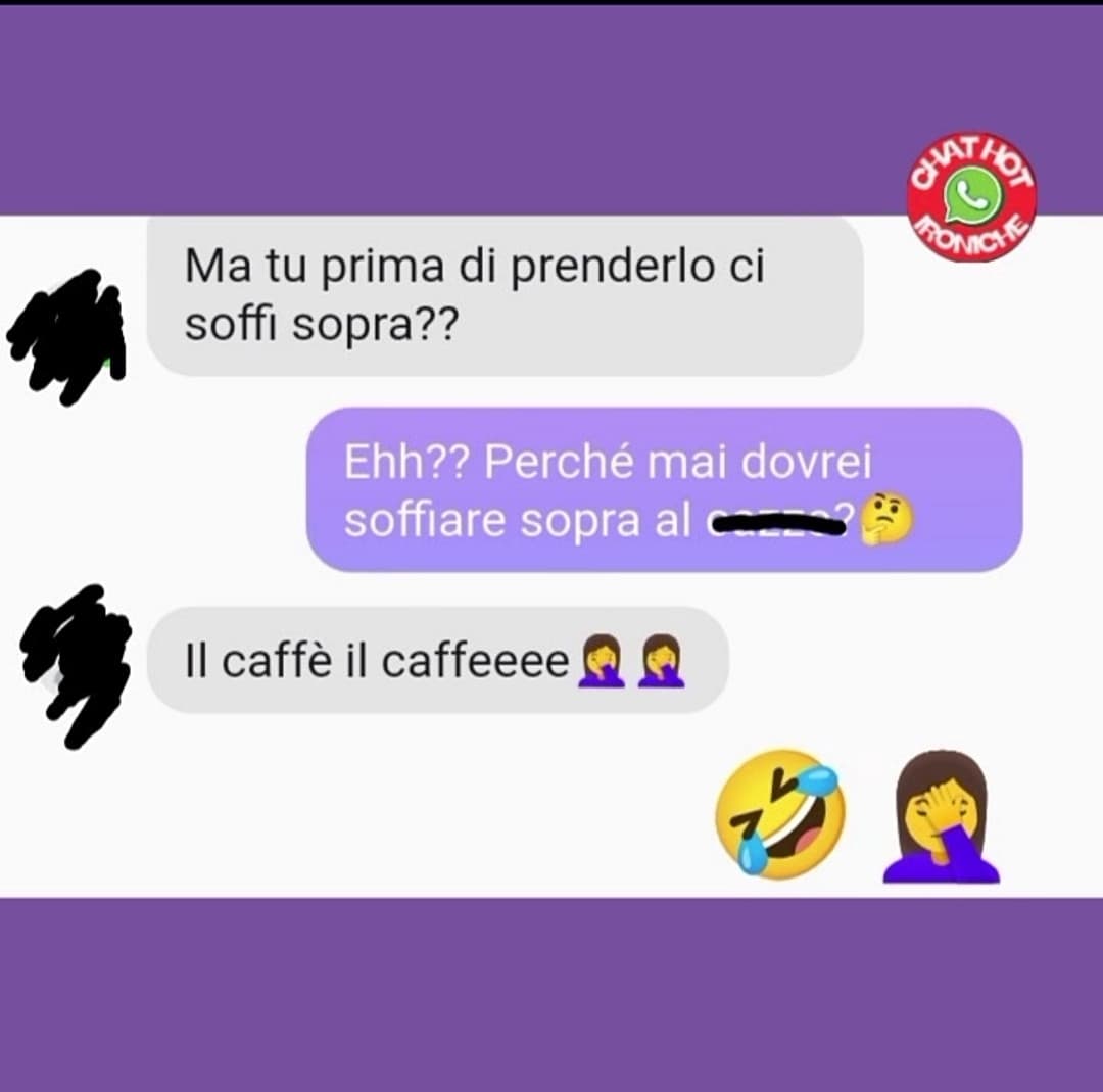 Ho riso troppo.