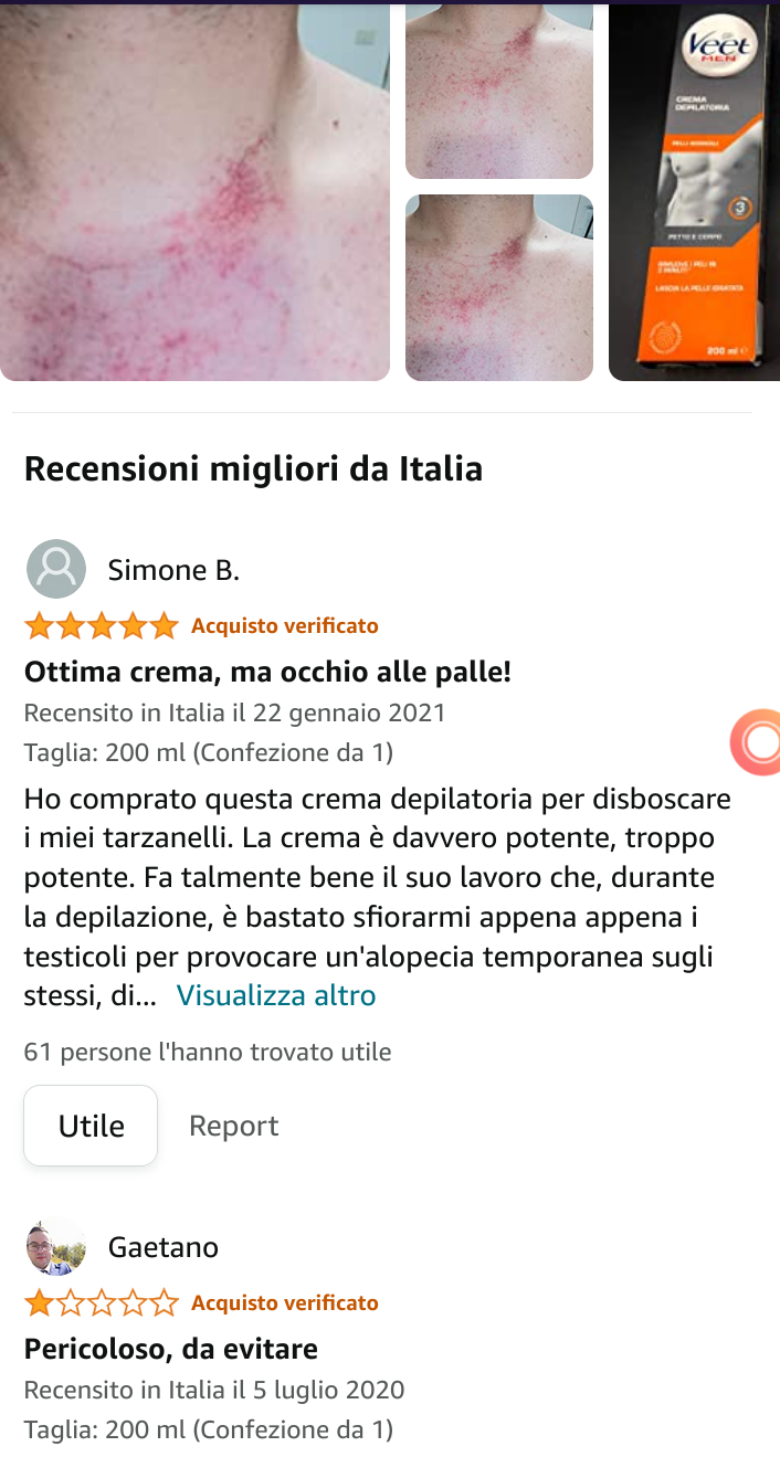 Volevo togliermi i peli dal petto ma ci ho ripensato 