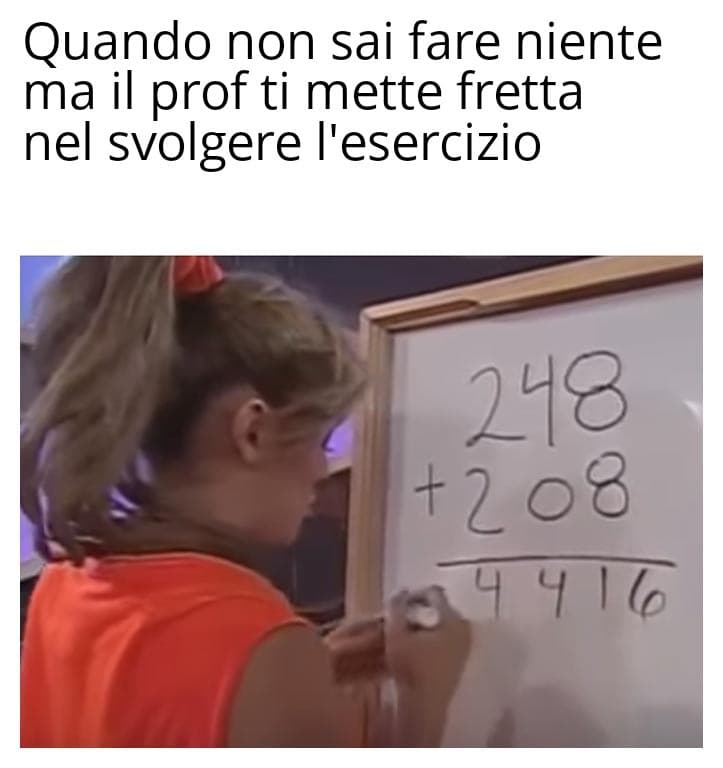 Questo meme l'ho fatto io, mi sto rendendo conto di quanto faccia cagare. 