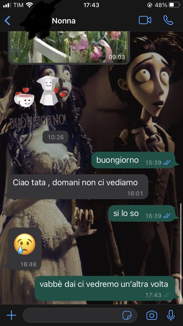 sempre detto che lei è l’unica donna che mi ha amata veramente 