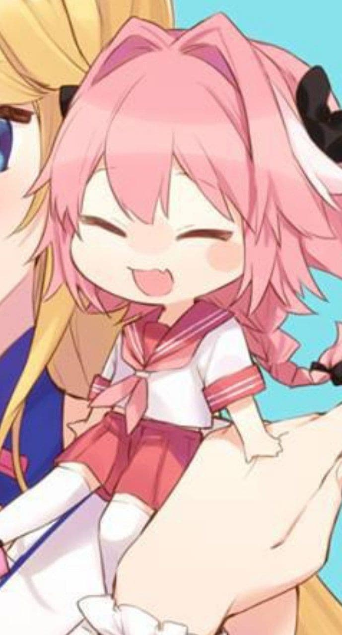 Ciao, sono @AstolfoBestWaifu, dal suo secondo account, non so quanta gente segue i miei shouts giornalieri su Astolfo leggete desc quelli interessati