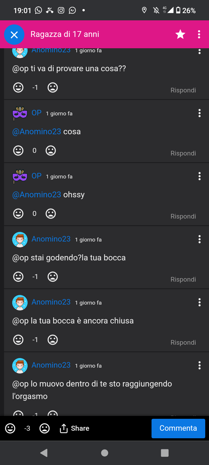 Buonasera raghi che fate? 