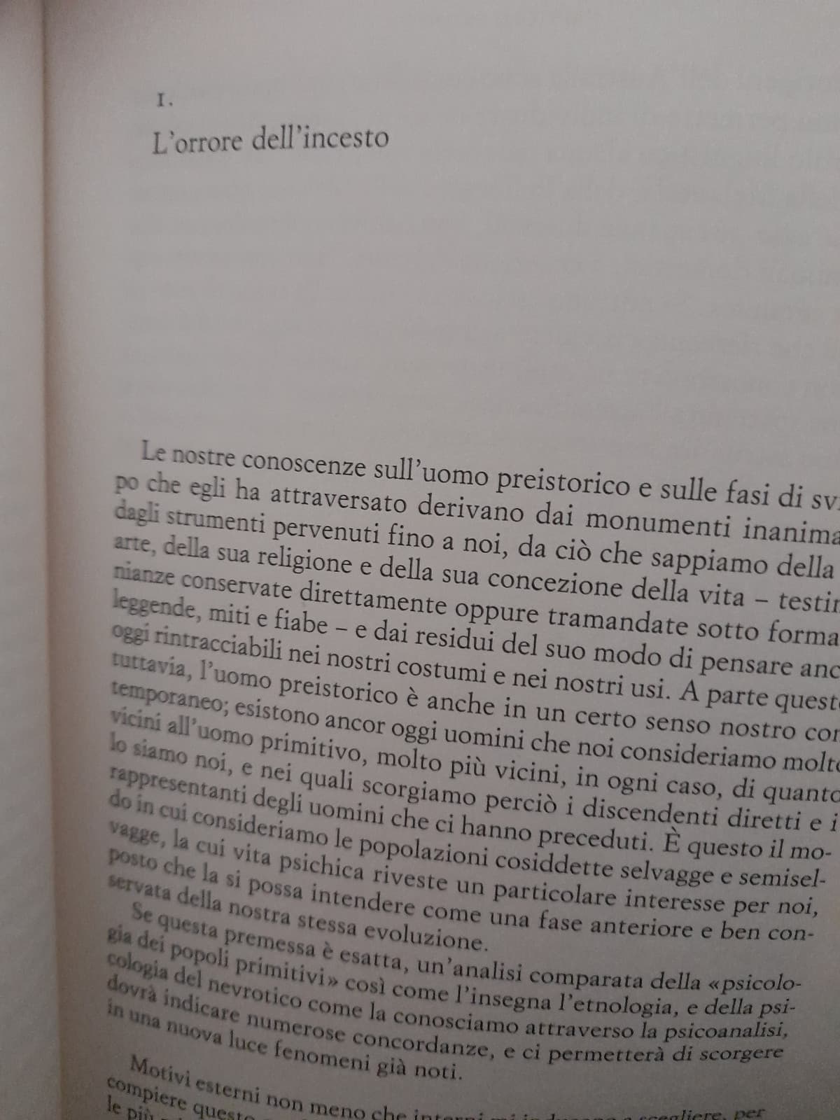 Freud è contro insegreto si capisce perché c'è scritto l'orrore dell'incesto