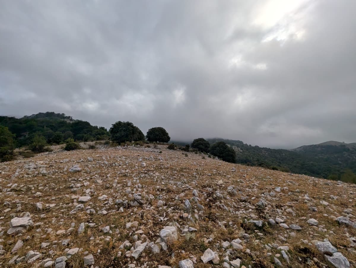 E ieri trekking in mezzo alle nuvole