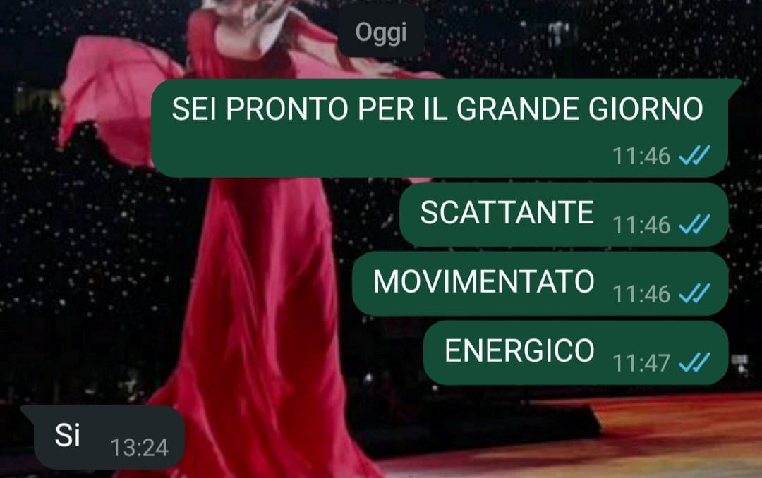 La persona più scattante ed energica che abbia mai visto 