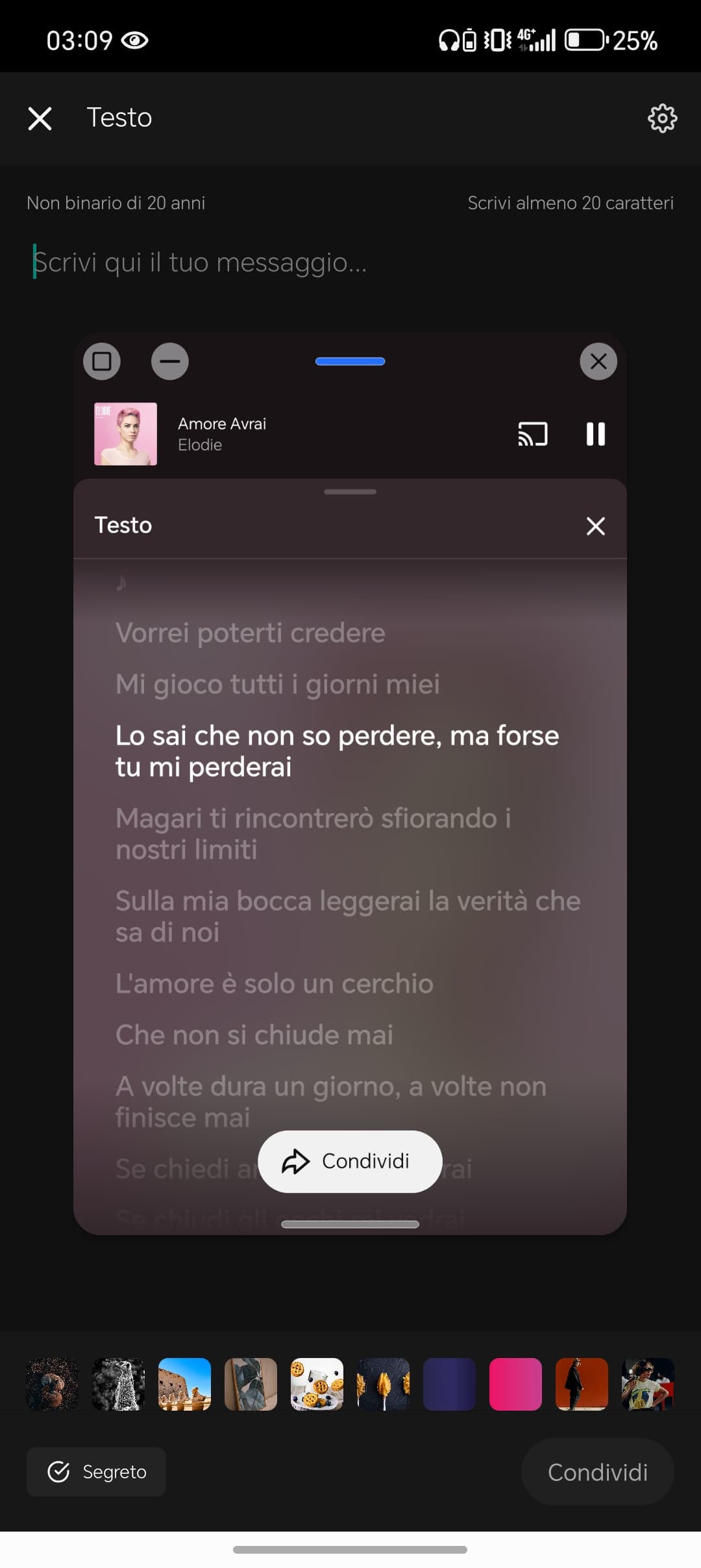 Io in fissa :