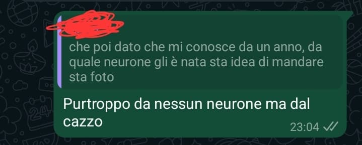 La triste verità.