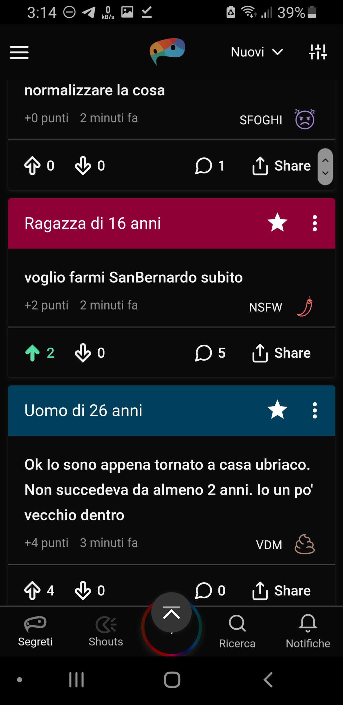 Utenti che farei sedere sul mio bellissimo letto