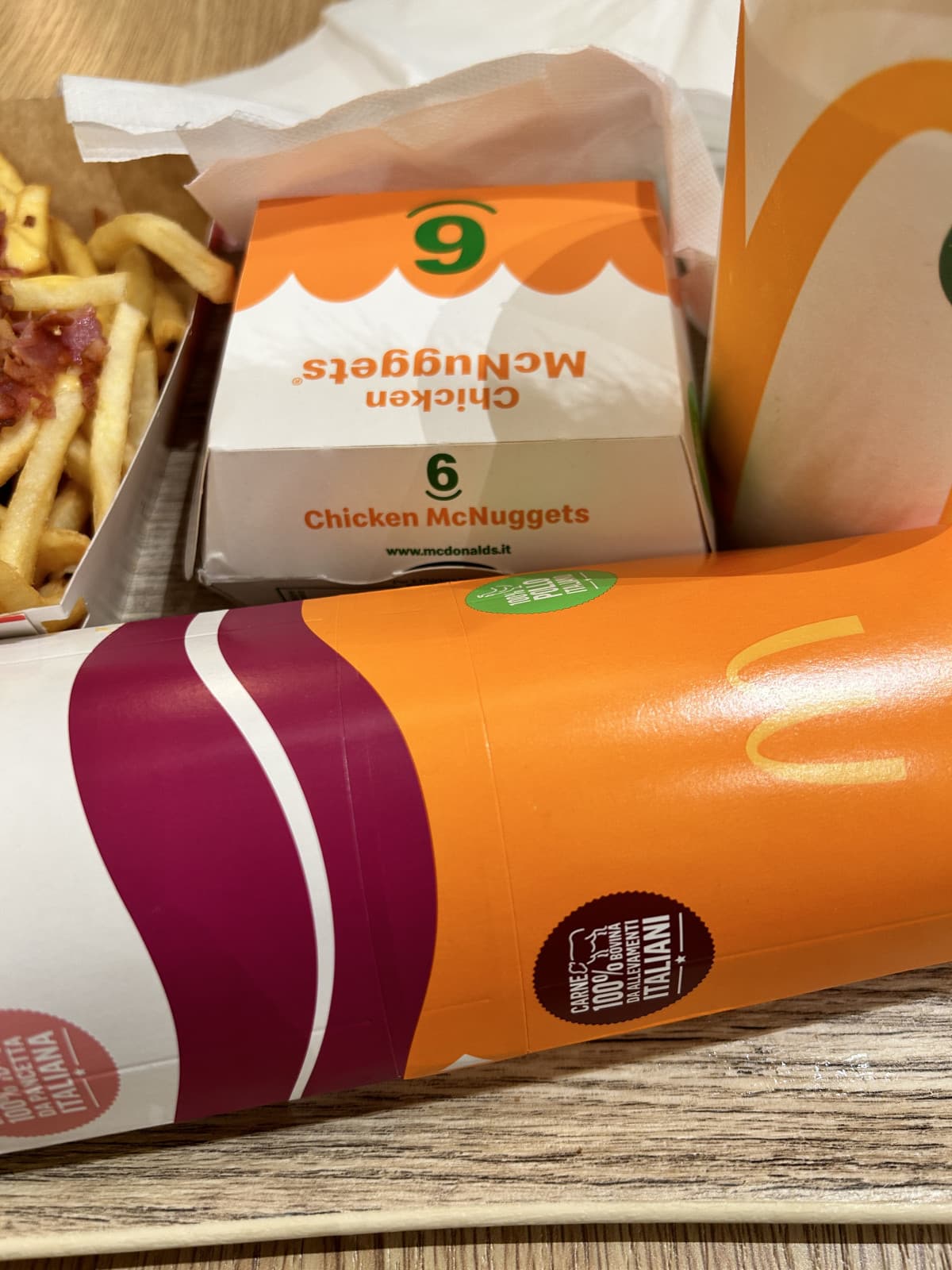 faccio così schifo da andare al mc da solo