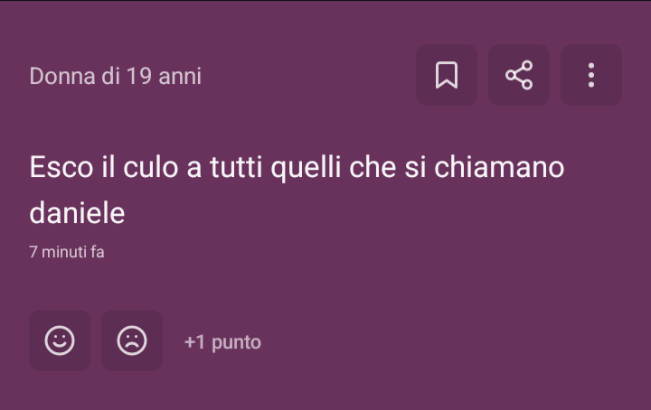 Stranamente tutti si chiamano daniele