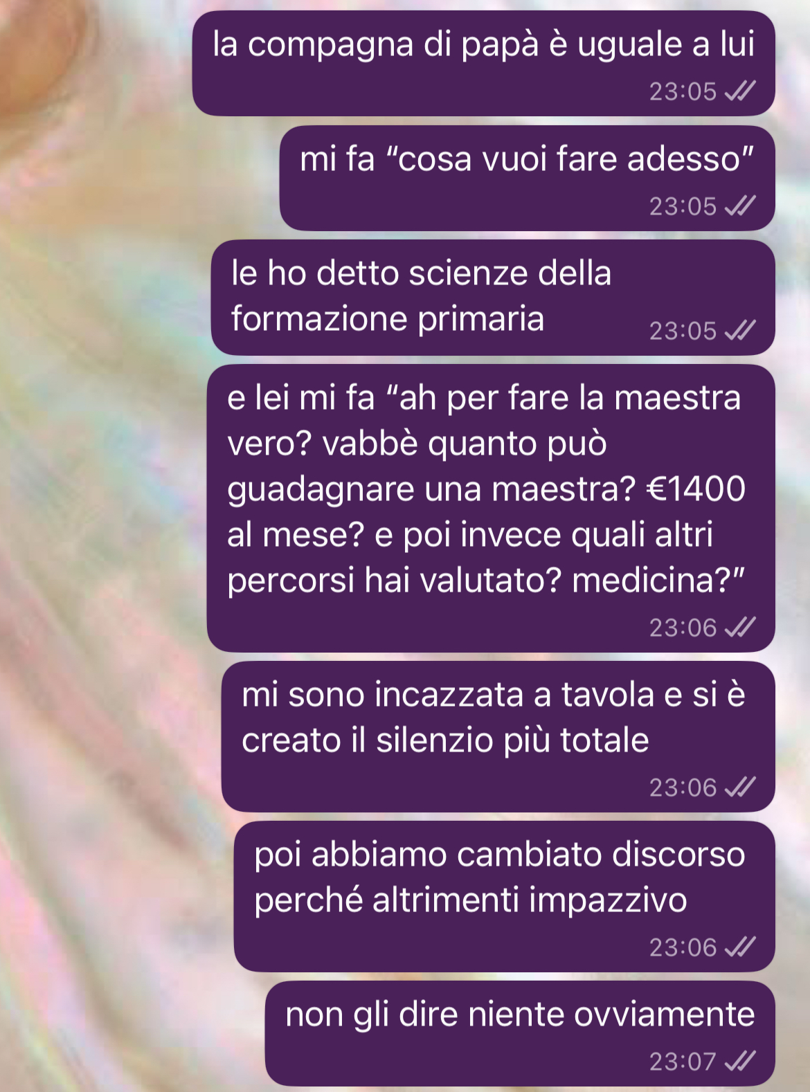 sono incazzata nera