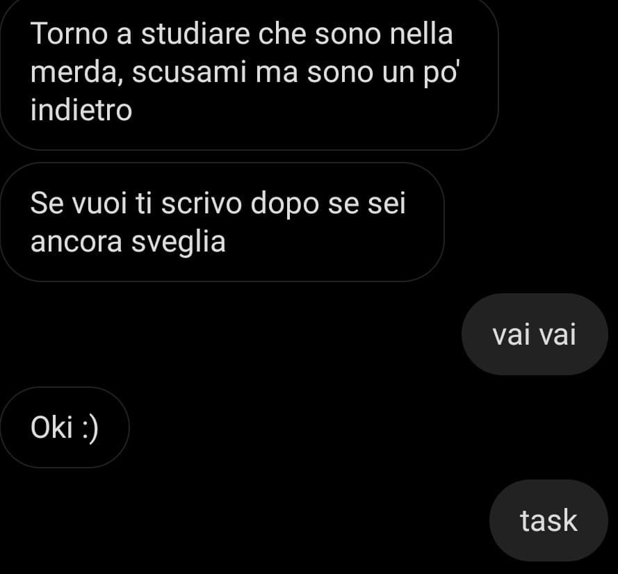 non riesco ad essere seria