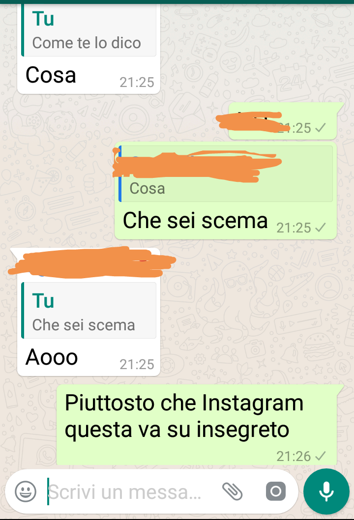 Come rovinare un'amicizia parte 2