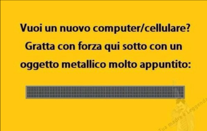 Computer e/o cellulare nuovo per te!