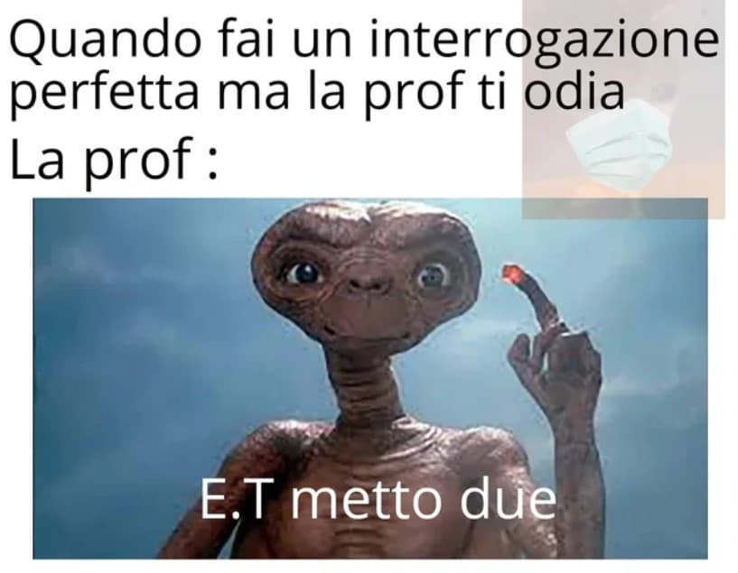 E.T venisse un tumore