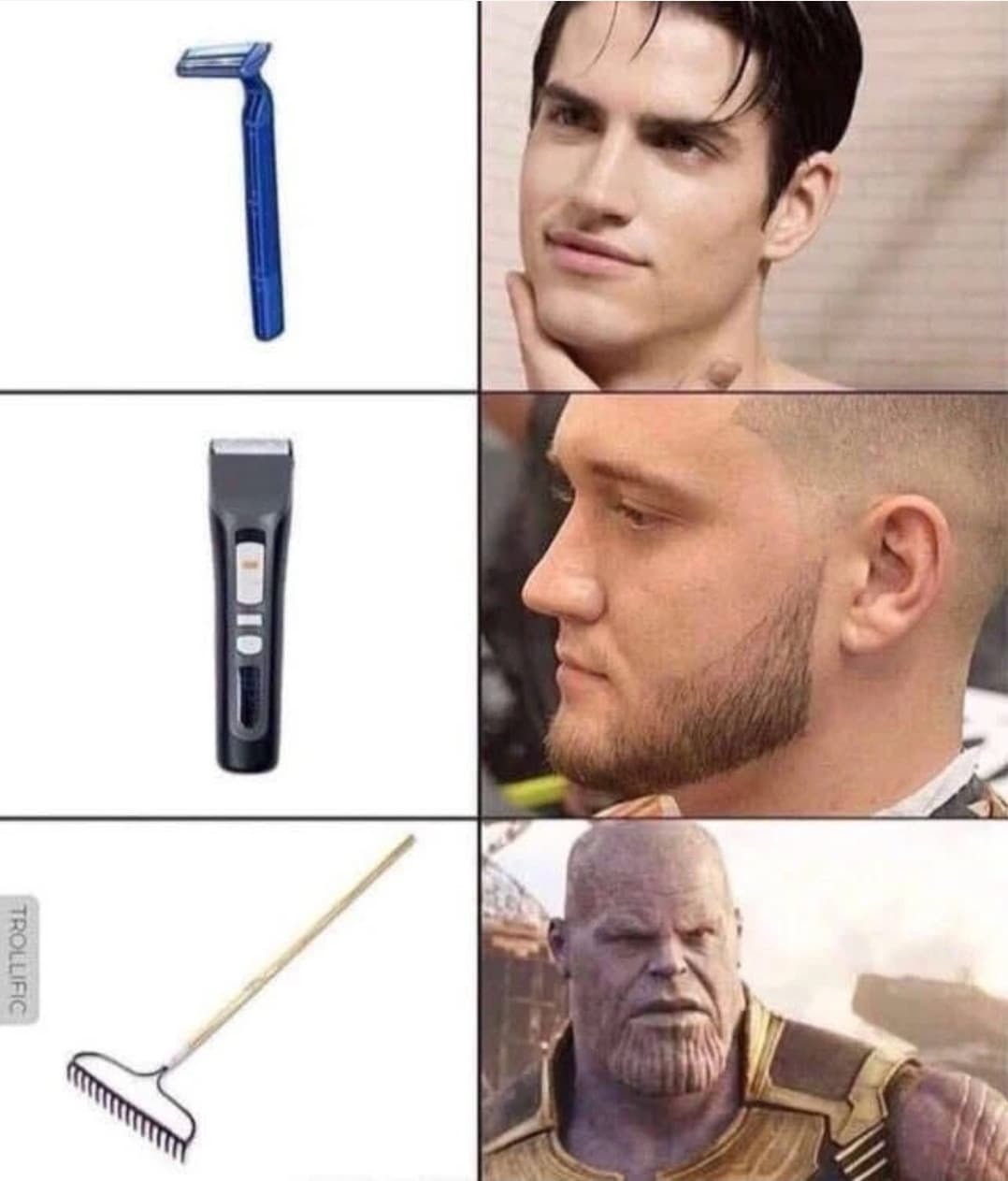 Il barbiere di Thanos