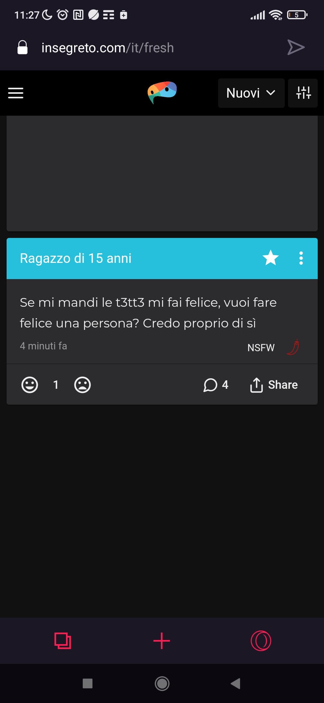 Si voglio fare felici le persone, ma non vendendo il mio corpo ???????????