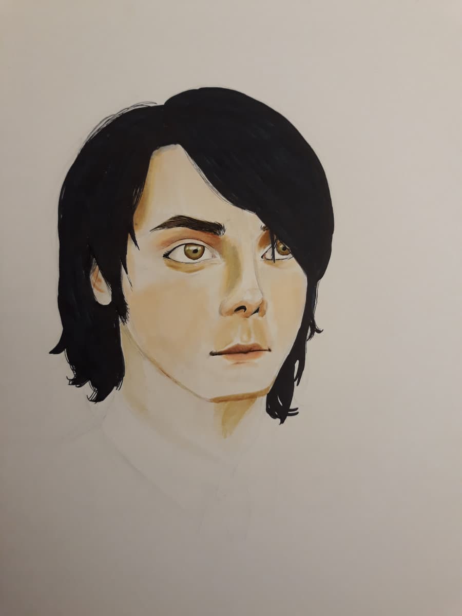 Ci ho speso un pomeriggio e non è ancora finito qwq. Nel dubbio ho capito che i colori non sono il mio forte, però devo finirlo.