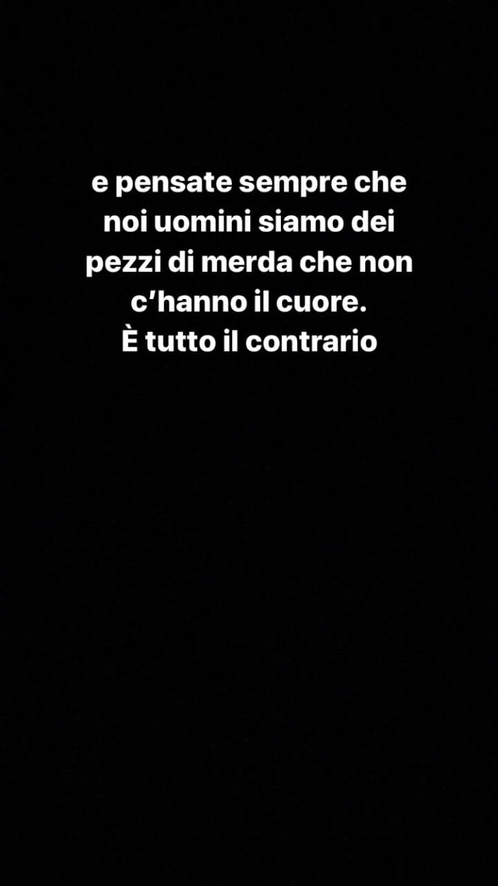 Scritto nelle storie da un ragazzo della mia età...
