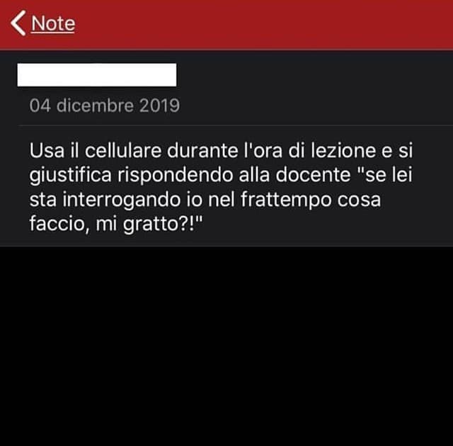 Un’altra nota bella 