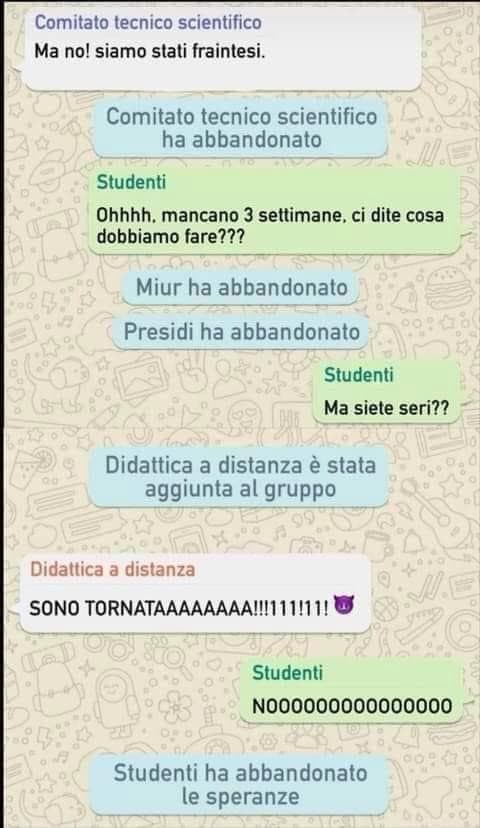 Non ho nulla da dire. Ciao belle persone