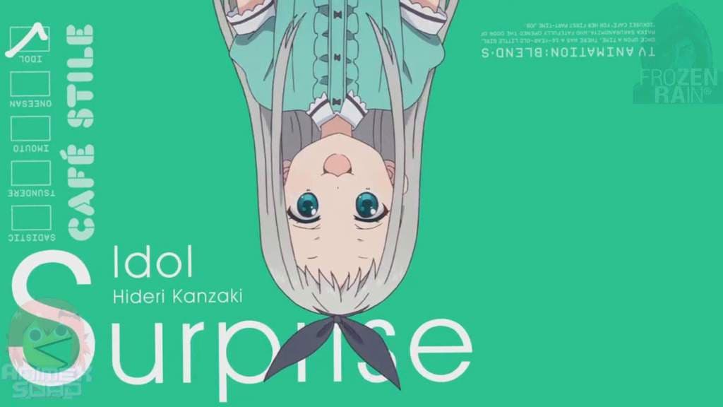 (Anime "Blend S") Oggi stavo guardando tutta contenta la sigla dell'anime per l'ennesima volta quando ad un certo punto mi si è accesa una...