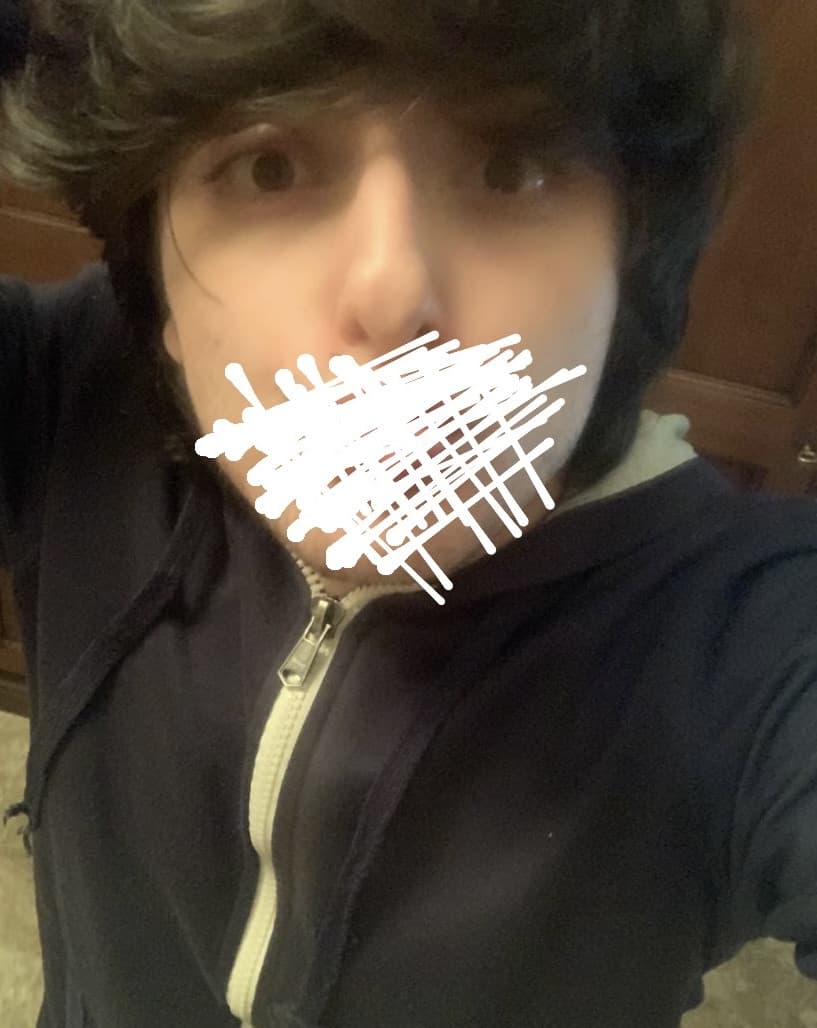 Ma quanti capelli avevo in questa foto lol